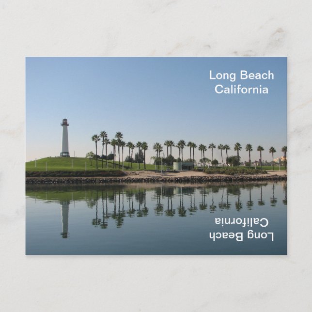 Super Cool Long Beach Postcard! Postcard (Front)