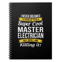 Super Cool Master Electrician  Funny Gift