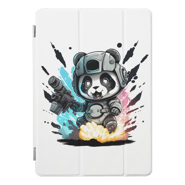 Super cool panda iPad Case (Front)