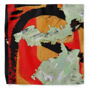 Super Cool Peeling Torn Advertising Poster Bandana