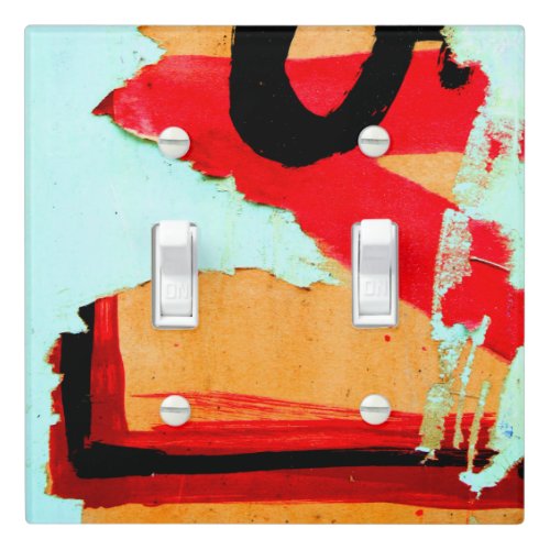 Super Cool Peeling Wall Paper Light Switch Cover