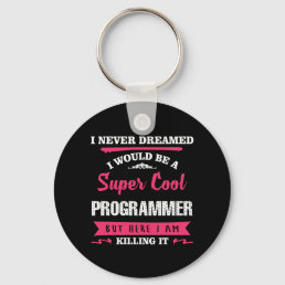 Super Cool Programmer Keychain