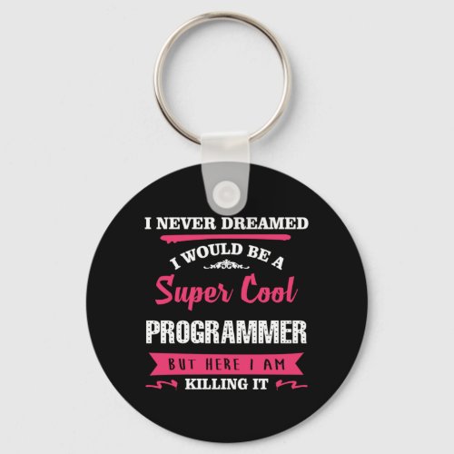 Super Cool Programmer Keychain