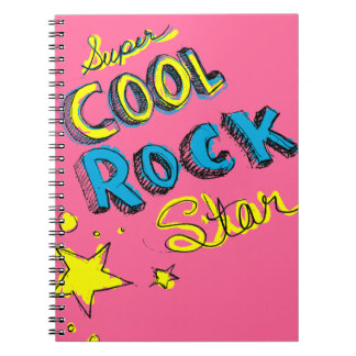 Super Cool Rock Star Notebook