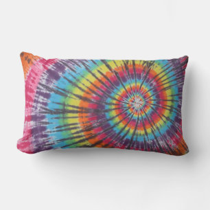 Super Cool Spiral Tie Dye Throw Pillow