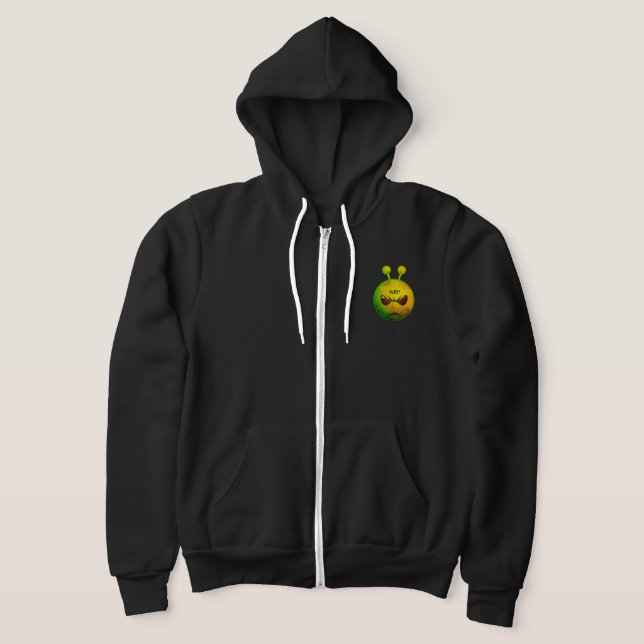 super cool zip-up sweatshirt (Laydown)