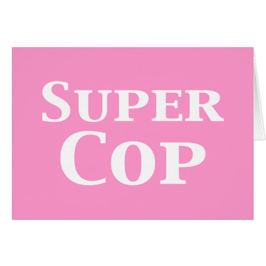 Super Cop Gifts Cards (Front Horizontal)