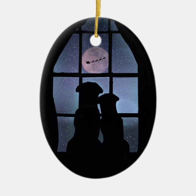 Super Cute 1st Christmas Together Ornament (Front)