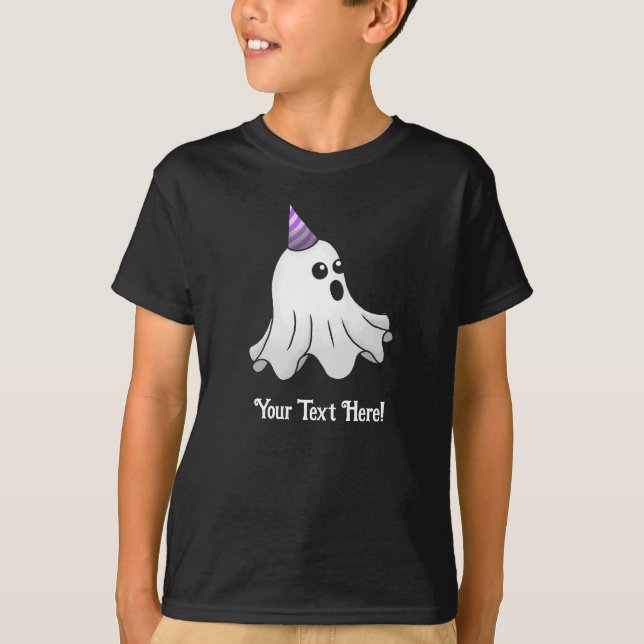 Super Cute and Creepy Ghost T-Shirt (Front)
