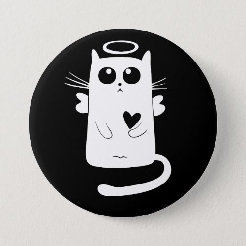 Super cute angelic CAT  Pin