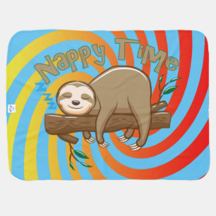 Super Cute Baby Sloth Sleepy Time! Blanket