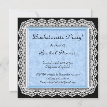 Super Cute Bachelorette Party Invitation by ForeverAndEverAfter at Zazzle
