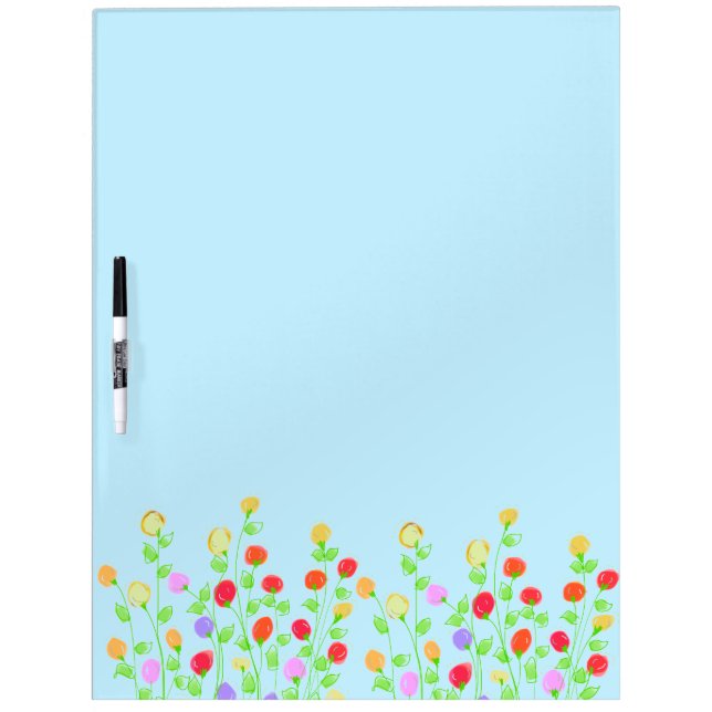 Super Cute Blooming Dry Erase Board (Front)
