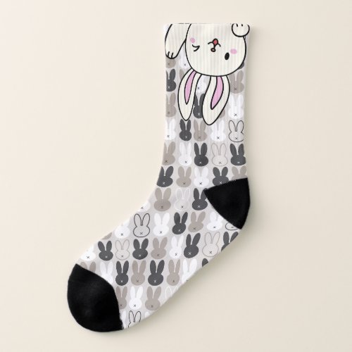 Super cute bunny socks