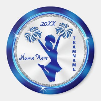 Super Cute, Cheap Personalized Cheer Magnets