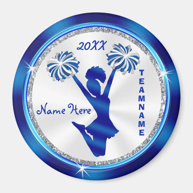 Super Cute, Cheap Personalized Cheer Magnets | Zazzle