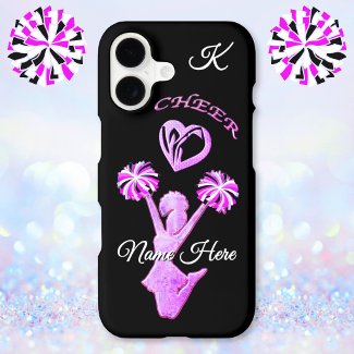 Super Cute, Cheer iPhone Cases, Older to Newest