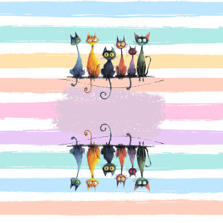 Super Cute Crazy Cat Name Frame Design on this Throw Pillow