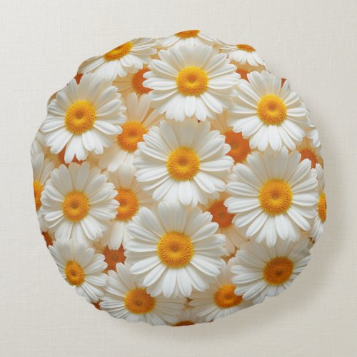 super cute daisy puff cushion