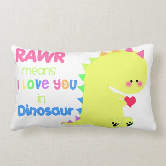 cute dinosaur pillow