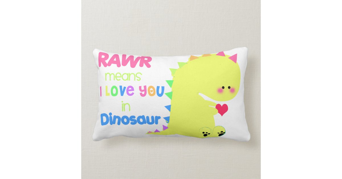 SUPER CUTE Dinosaur Pillow