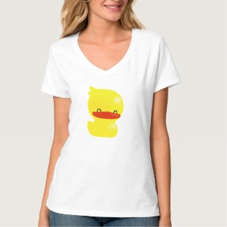 Super Cute Ducky White Tshirt