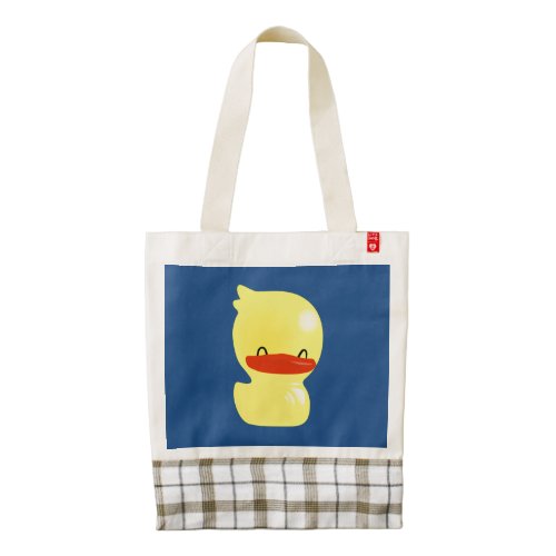 Super Cute Ducky Zazzle HEART Tote Bag