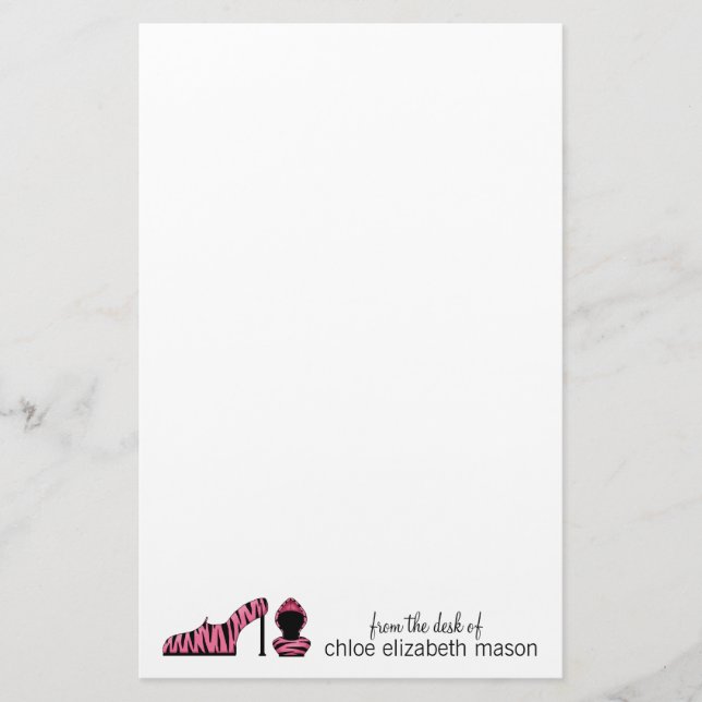 Super Cute Girly Stuff Stationery (Front)