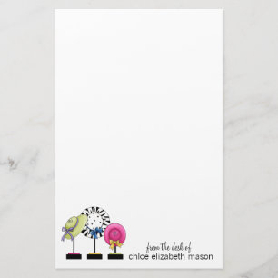 Super Cute Girly Stuff Stationery