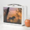Super Cute Horse and Oak Tree with Fence Lunch Box