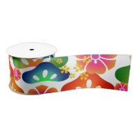 Super cute japanese design satin ribbon