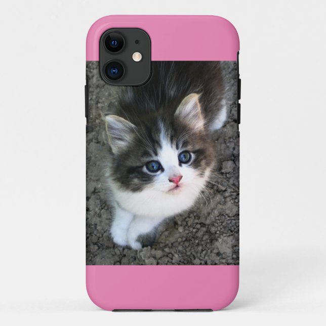 SUPER CUTE Kitten Customizable Case-Mate iPhone Case (Back)