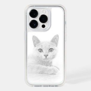 SUPER CUTE Kitten Portrait Scottish Fold Cat OtterBox iPhone 14 Pro Case