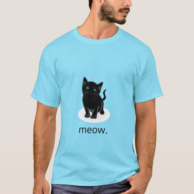 Super Cute Kitten T-Shirt (Front)