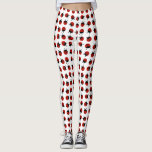 Super Cute Ladybug Leggings<br><div class="desc">Increase your visibility on the road while running or exercising with these eye catching and stylish ladybug leggings. Cute enough for everyday wear too; these are sure to be a crowd pleaser! Fine Art on Useful Things #ladybug #ladybird #leggings
Graphic Design</div>