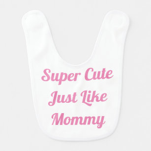 Mommy's Little Charger Blue Bib Embroidered Baby Bib