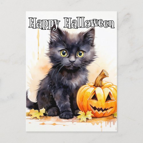 Super Cute Little Kitty Cat Postcard