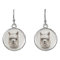 Super Cute Llama Earrings Gift Silver French Wire