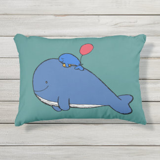 Super Cute Outdoor Whale Pillow