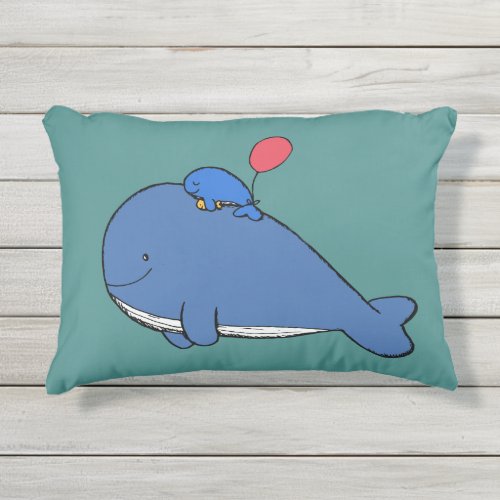 Super Cute Outdoor Whale Pillow
