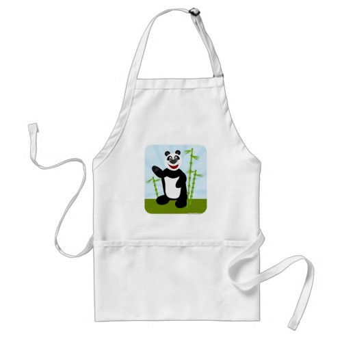 Super Cute Panda Bear Cartoon Character Adult Apron