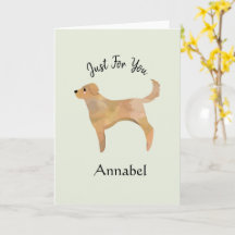 Super Cute Personalised Labrador/Retriever