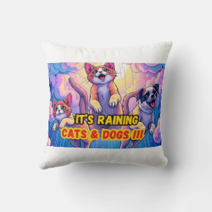 Super Cute Pets Pillow! Throw Pillow