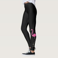 Super Cute Pink Flamingo Leggings