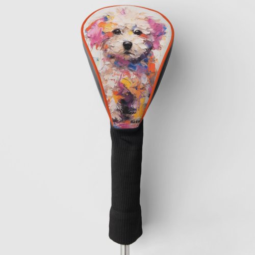 Super Cute Poodle Dog Puppy 001 _ Xeno Lucilfer Golf Head Cover