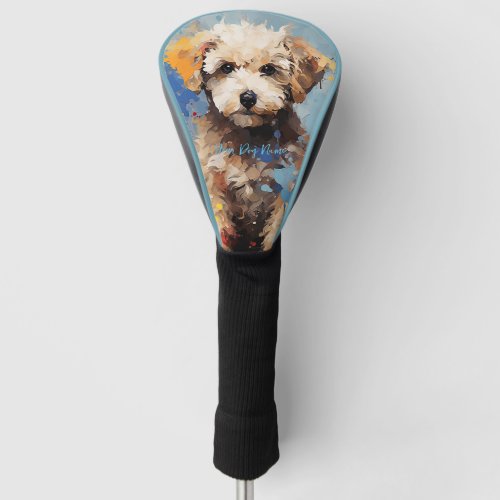 Super Cute Poodle Dog Puppy 003 _ Xeno Lucilfer Golf Head Cover