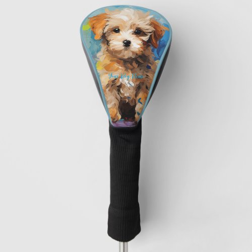 Super Cute Poodle Dog Puppy 004 _ Xeno Lucilfer Golf Head Cover