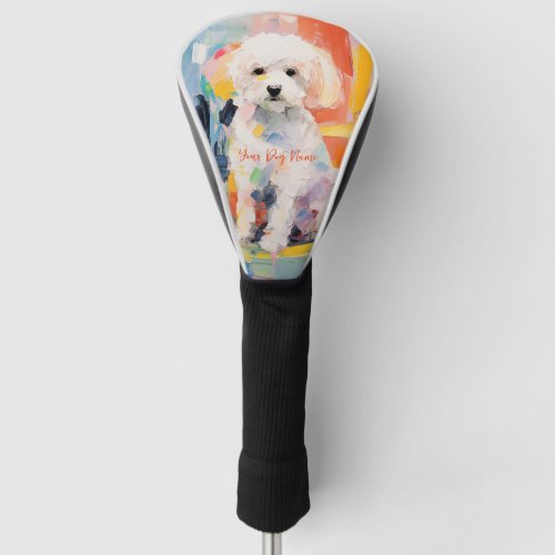 Super Cute Poodle Dog Puppy 005 _ Xeno Lucilfer Golf Head Cover