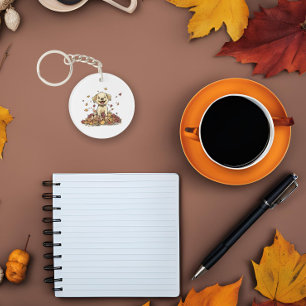 Super Cute Puppy Keychain