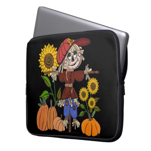 Super Cute Scarecrow Laptop Sleeve